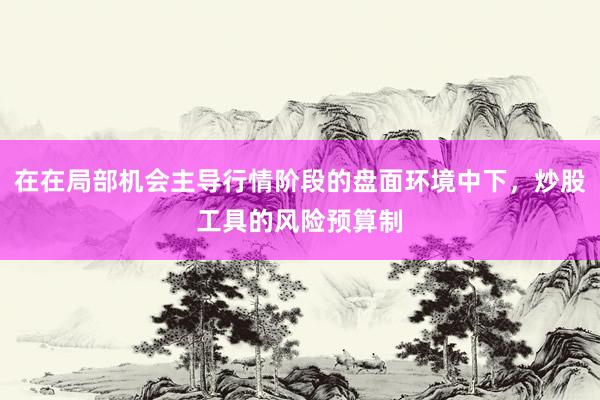 在在局部机会主导行情阶段的盘面环境中下，炒股工具的风险预算制