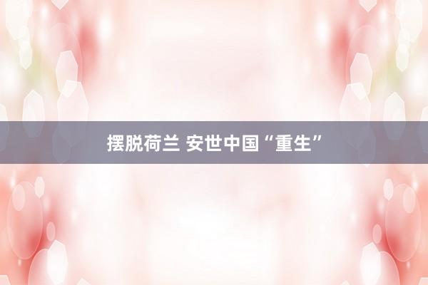 摆脱荷兰 安世中国“重生”