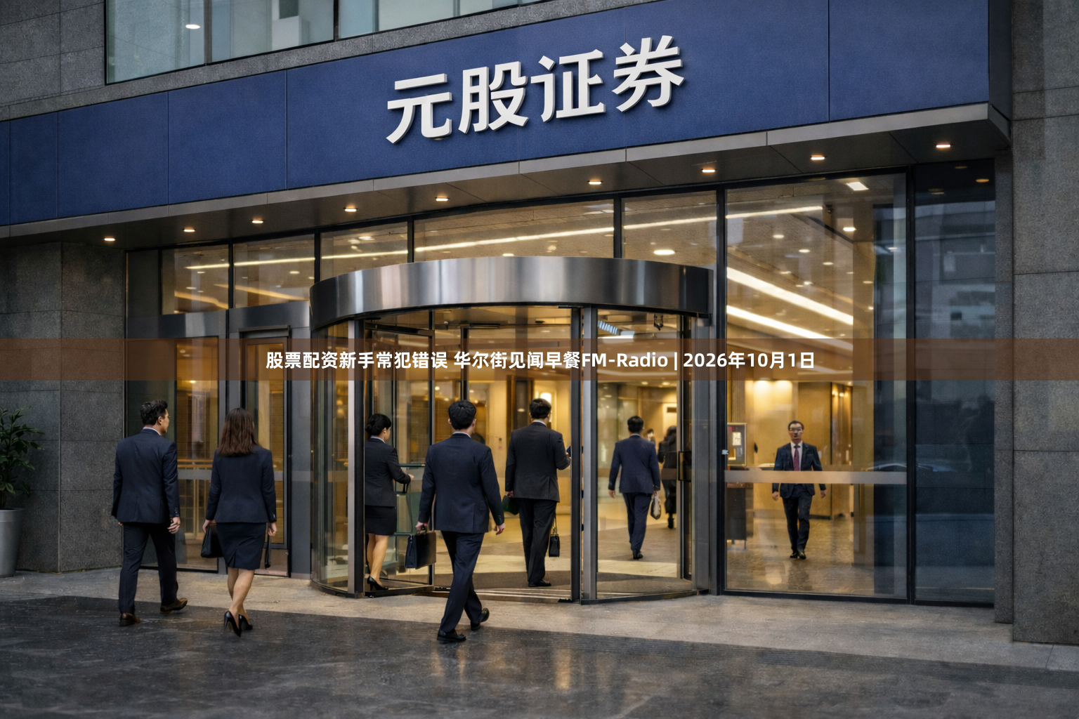 股票配资新手常犯错误 华尔街见闻早餐FM-Radio | 2026年10月1日